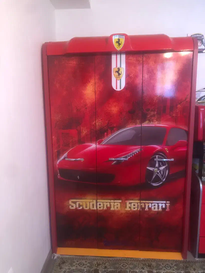 سرویس تخت خواب کمدلباس کتابخانه میز تحریر|تخت و سرویس خواب|تبریز, |دیوار