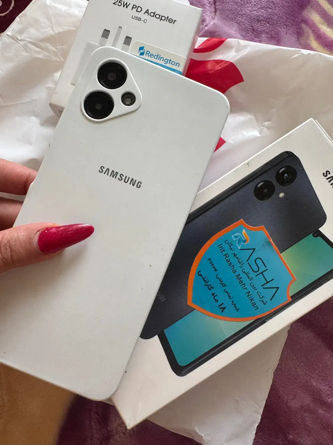 سامسونگ A06 حافظه ۱۲۸ رم ۴ در حد نو|موبایل|تیران, |دیوار