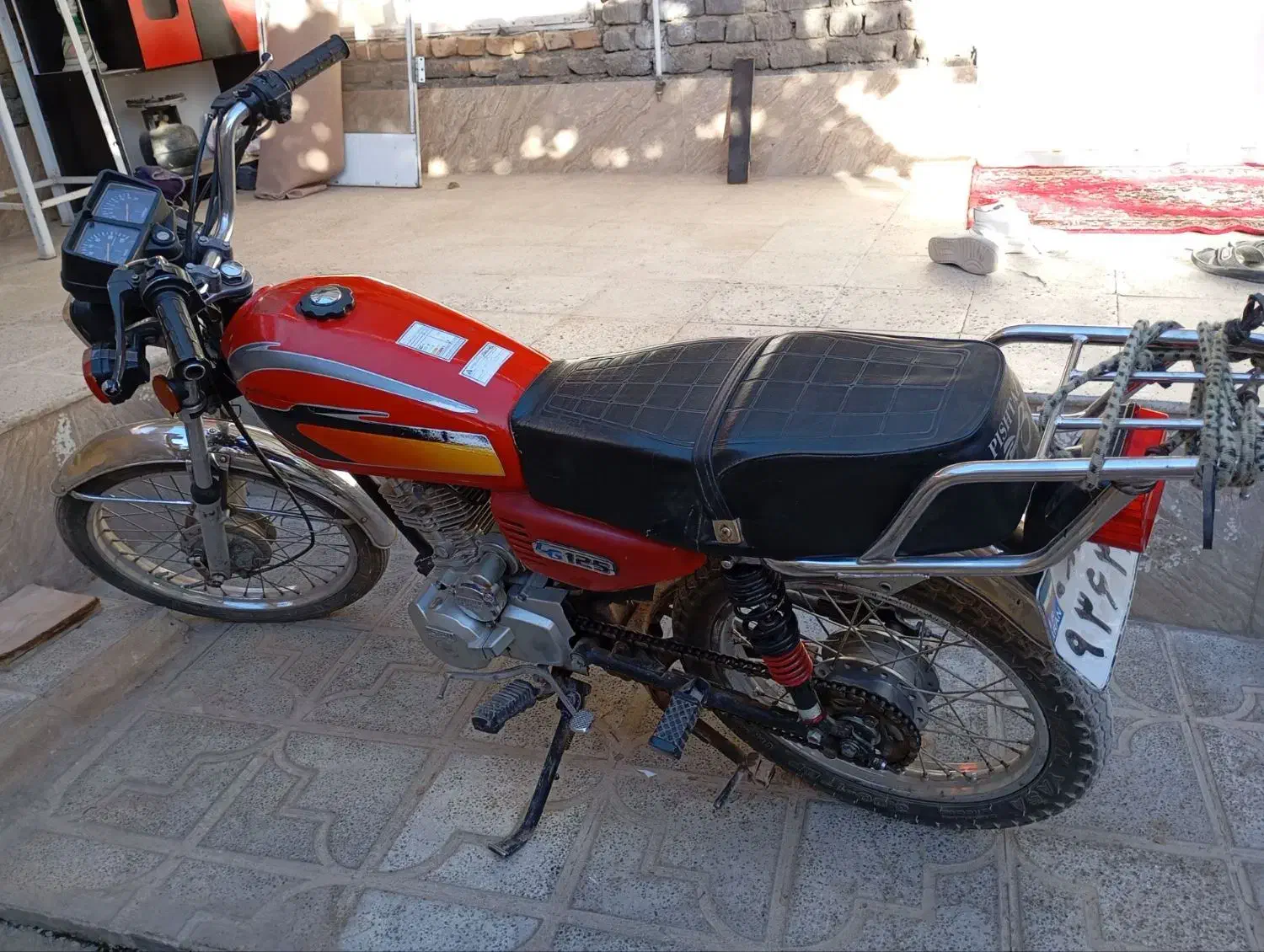 موتور مدل 93 انرژی|موتورسیکلت|تربتحیدریه, منظر|دیوار