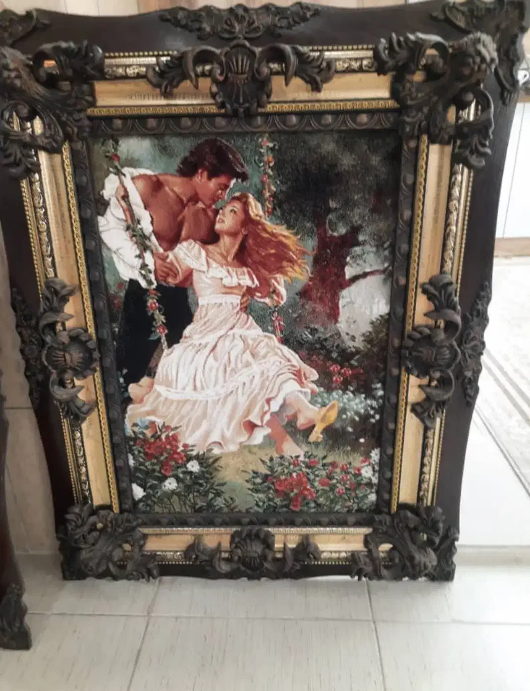 تابلو فرش ماشینی|تابلو فرش|آستانه اشرفیه, |دیوار