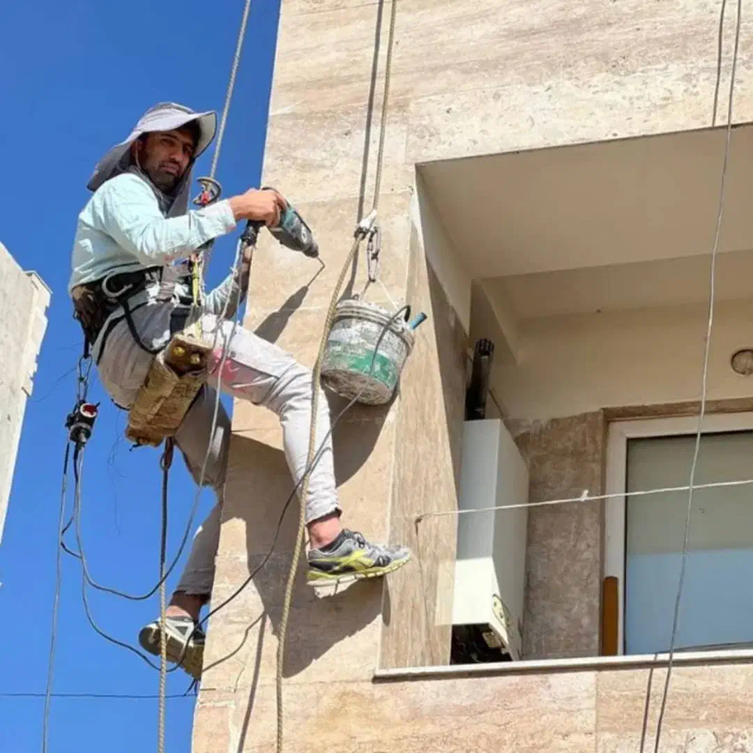 پیچ ورولپلاک نماشستشوی نماباطناب|خدمات پیشه و مهارت|رباط‌کریم, رباط‌کریم|دیوار