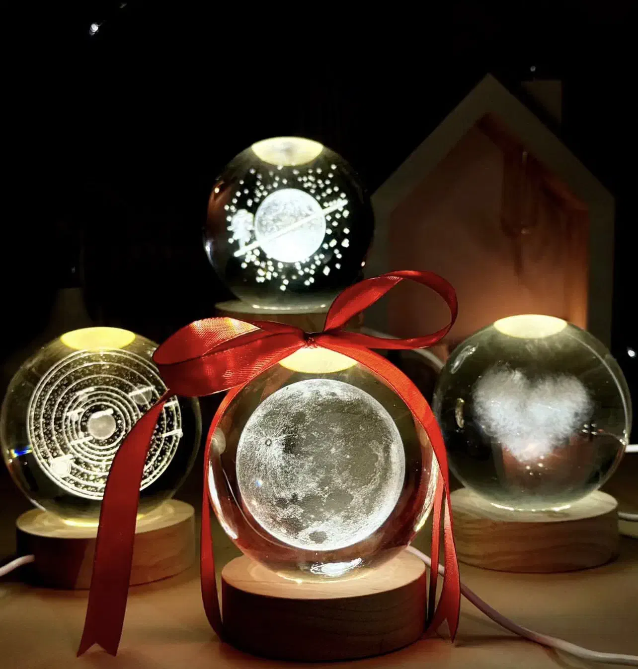 گوی کریستالی شبخواب|چراغ خواب و آباژور|قم, انصار‌الحسین|دیوار