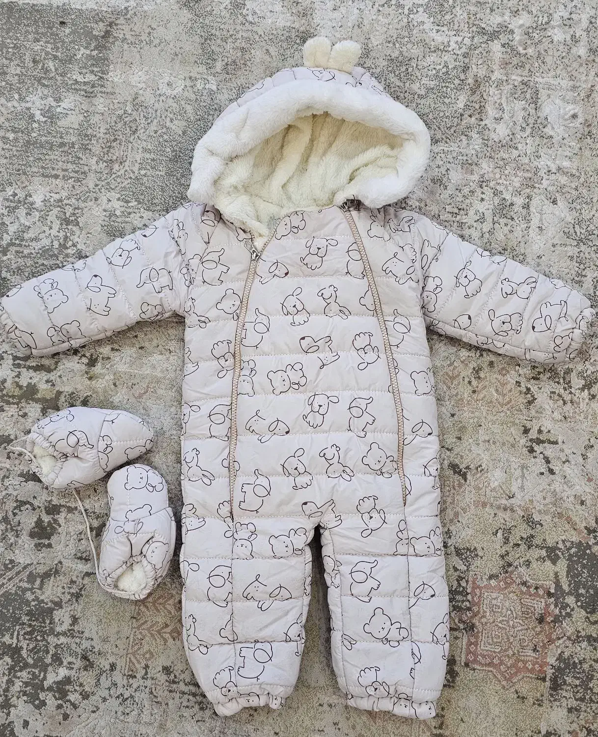 کاپشن سرهمی|کفش و لباس بچه|گرمدره, |دیوار