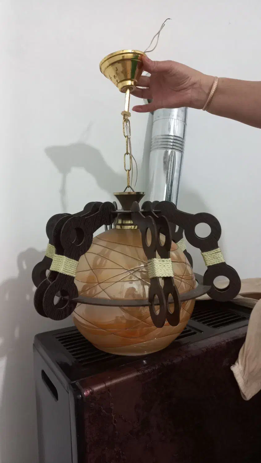 لوستر|لوستر و چراغ آویز|اردبیل, |دیوار