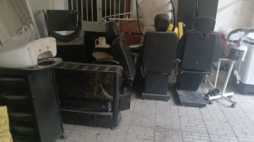 دکور آرایشگاه زنانه|آرایشگاه و سالن‌های زیبایی|کرمانشاه, |دیوار