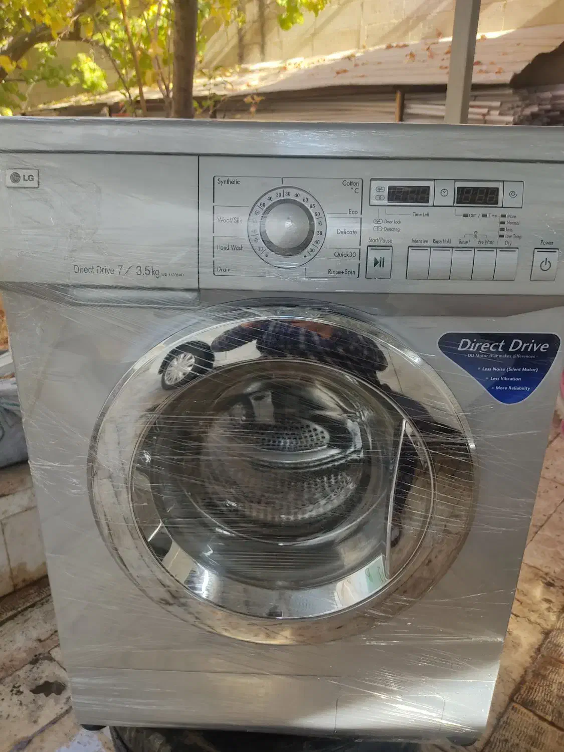 ماشین لباسشویی 7کیلیویی ال جی|ماشین لباسشویی و خشک‌کن لباس|محلات, |دیوار