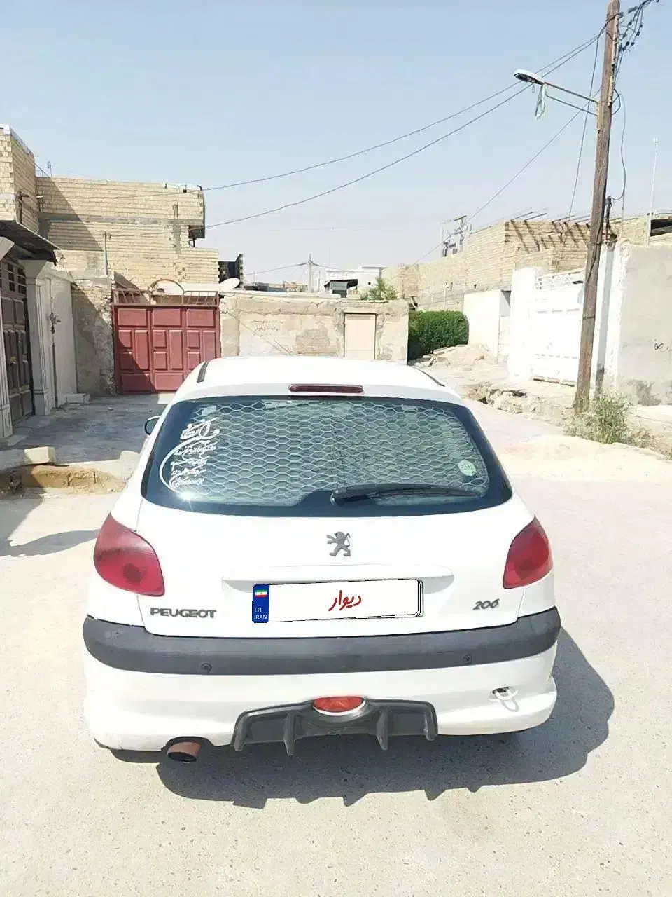 ۲۰۶ تیپ ۵ مدل ۹۳|خودرو سواری و وانت|اهواز, گلستان|دیوار