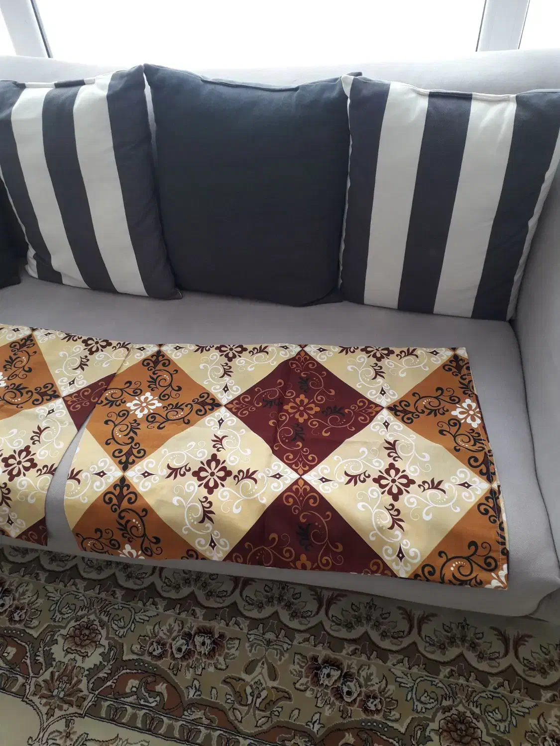 دوعدد پتو گلبافت|رختخواب، بالش، پتو|قم, شاه سید علی|دیوار