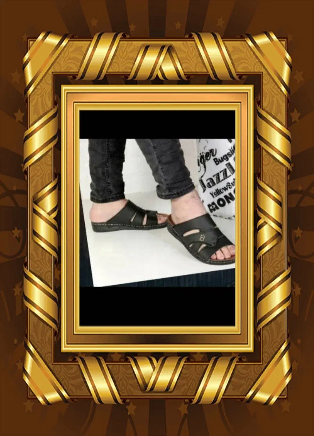 دمپایی طبی ۰۰/زنانه و مردانه تمام چرمی ×|کیف، کفش، کمربند|کازرون, |دیوار