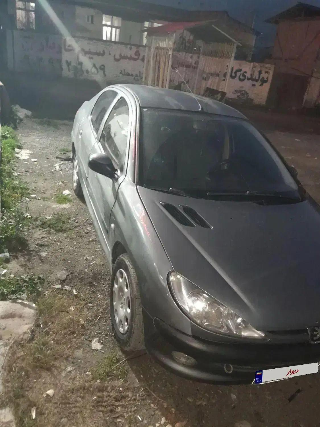 206sd مدل ۸۶|خودرو سواری و وانت|گلوگاه, |دیوار