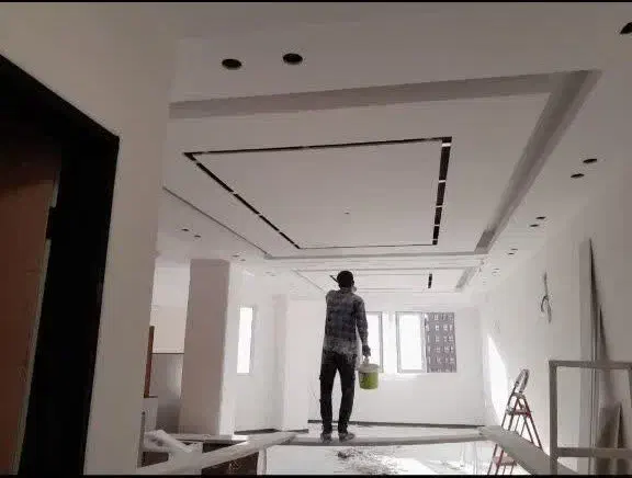 نقاشی‌ساختمان‌و‌کناف‌به‌صورت‌حرفه‌ای|خدمات پیشه و مهارت|قم, زنبیل آباد|دیوار