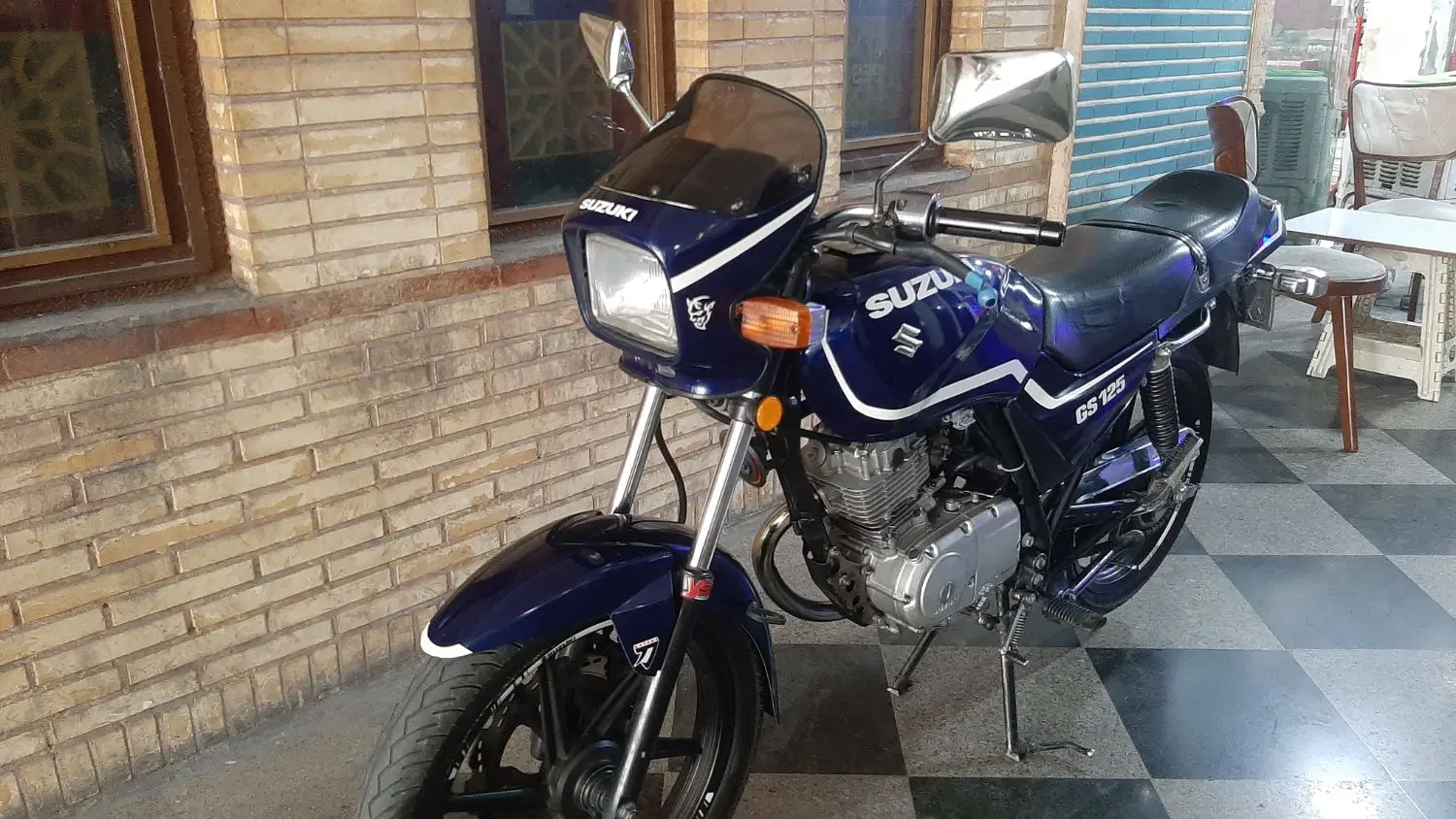 موتور سوزوکی gs125 اصلی ژاپن پلاک ملی مدل ۸۶|موتورسیکلت|تهران, جمهوری|دیوار