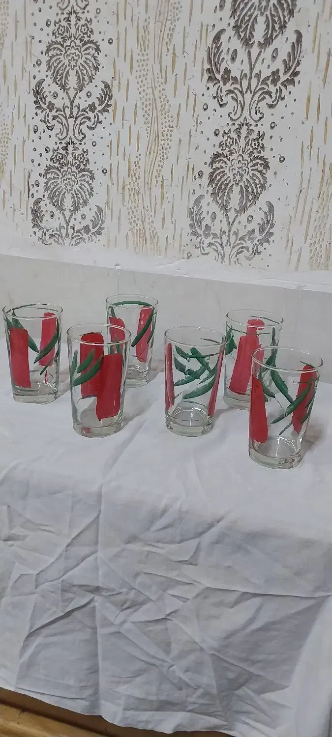 پارچ لیوان آنتیک و قدیمی|کلکسیون اشیاء عتیقه|اردبیل, |دیوار