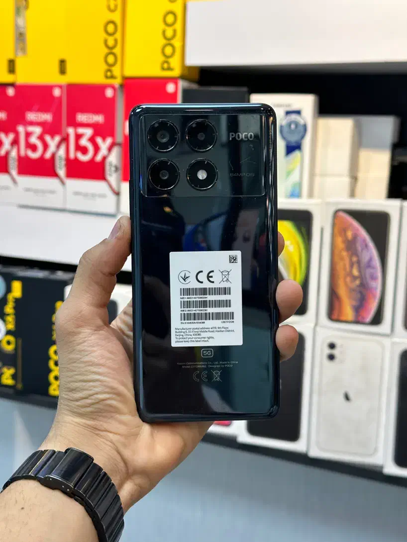Poco X6pro 512 ram 12همراه با یک سال گارانتی|موبایل|کرج, گلشهر|دیوار