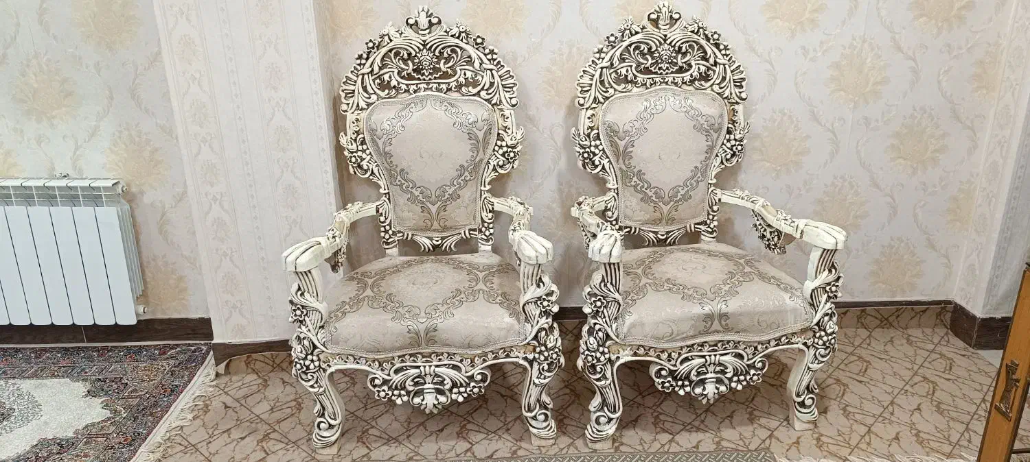 مبل سلطنتی|مبلمان خانگی و میز عسلی|شهرکرد, |دیوار