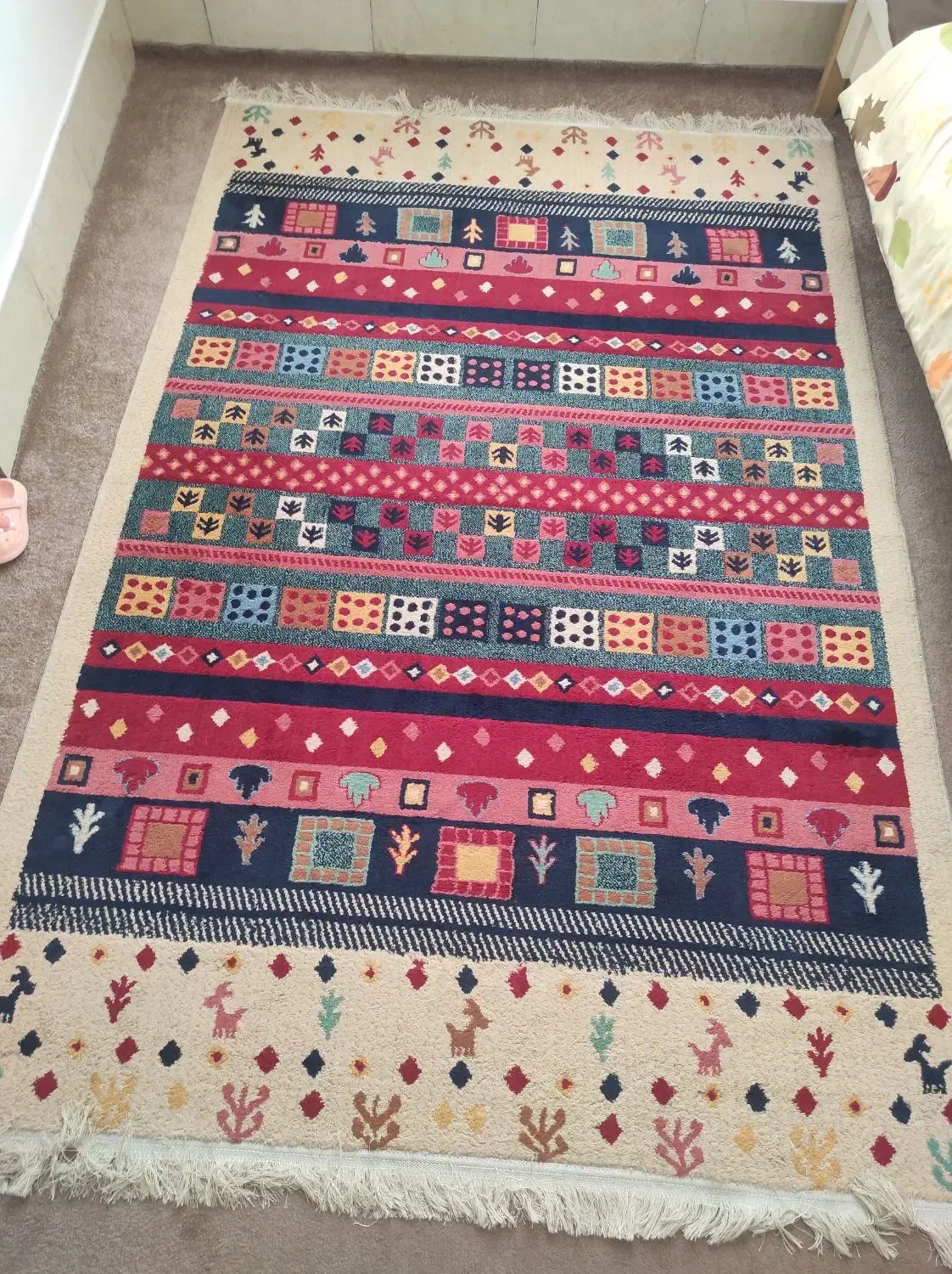 فرش|فرش|بیرجند, |دیوار