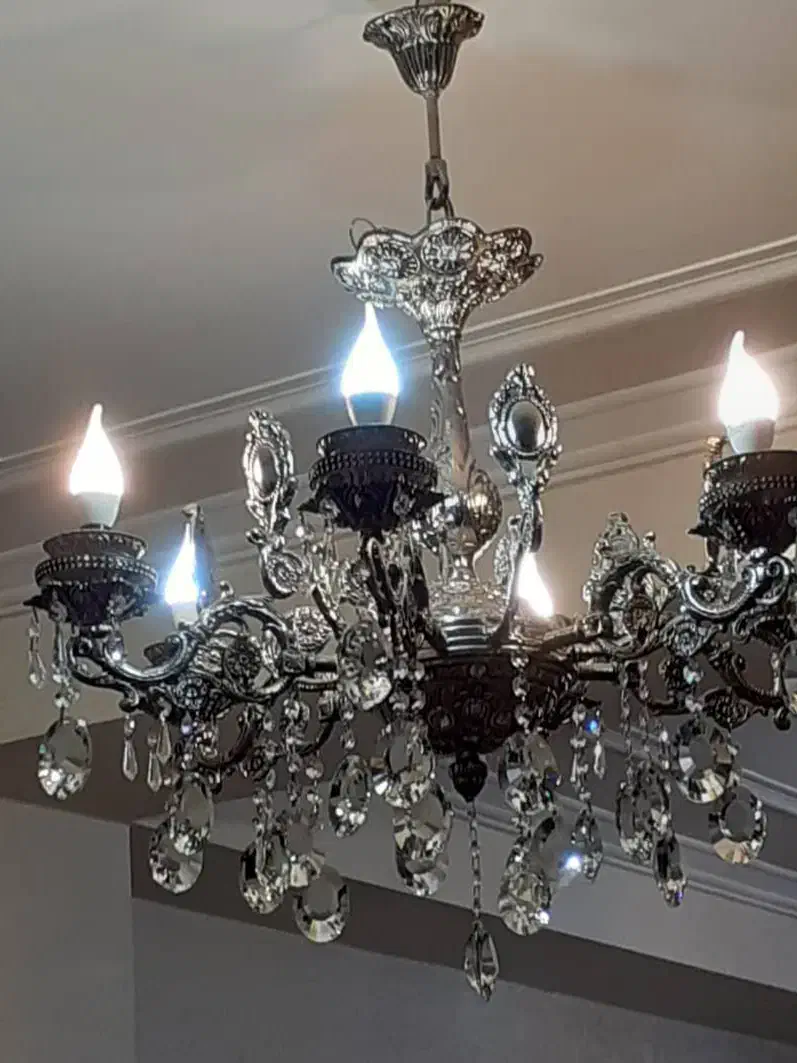 شش شاخه لوستر|لوستر و چراغ آویز|تبریز, |دیوار