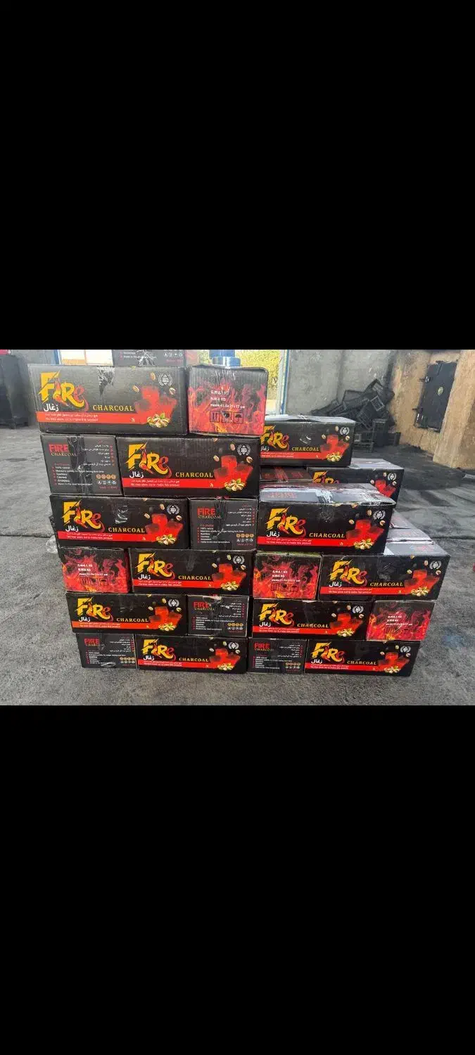 زغال فشرده پسته کارتن 7 کیلویی ((Fair))برند فایر|عمده‌فروشی|اندیمشک, |دیوار