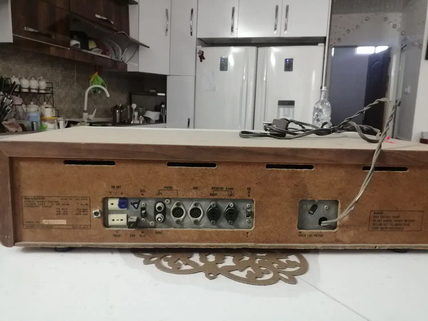 ضبط صوت ژاپنی مدل SHARP|سیستم صوتی خانگی|سبزوار, غرب نیروگاه|دیوار