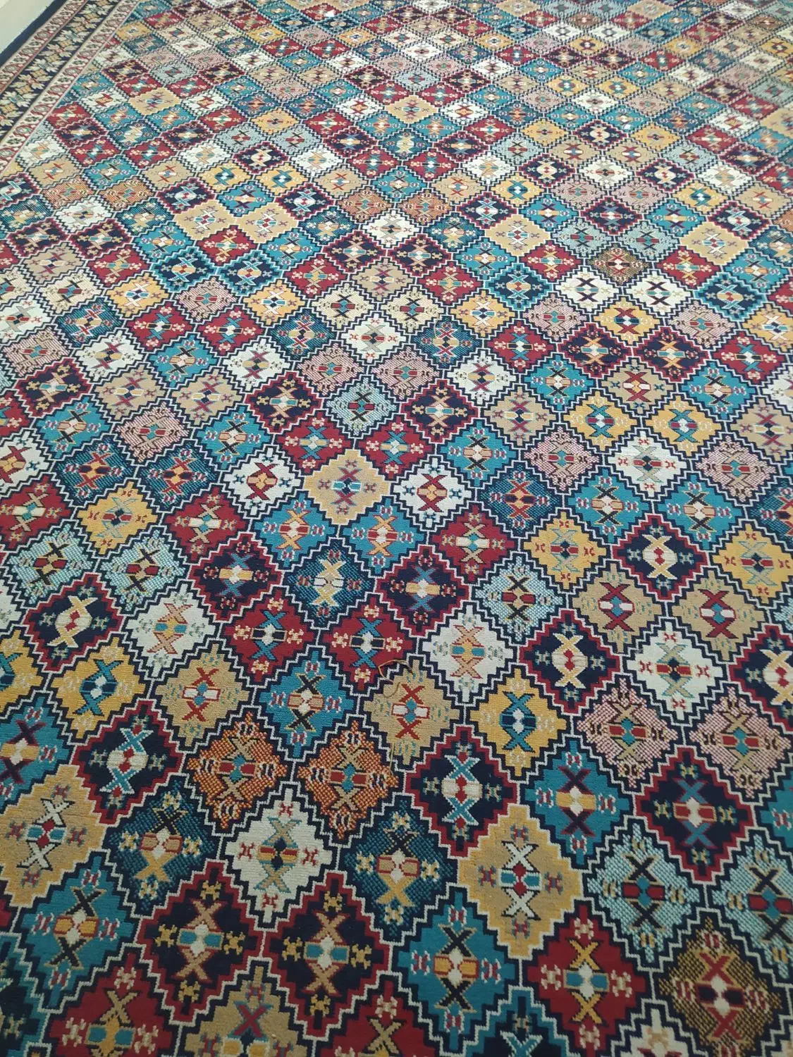 قالی گلیمی|گلیم، جاجیم، گبه|شوشتر, |دیوار