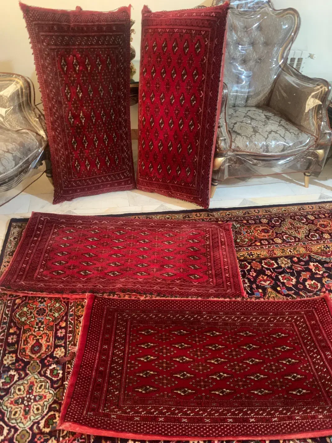 پشتی دست بافت ترکمن|پشتی|تهران, آهنگ|دیوار