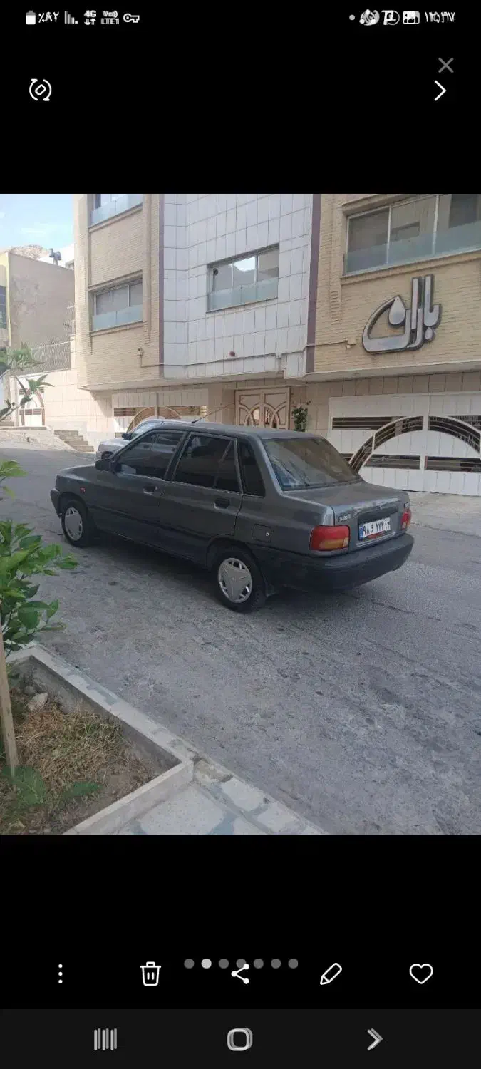 پراید۸۸ تک سوز شاسی پلم|خودرو سواری و وانت|شهرکرد, |دیوار