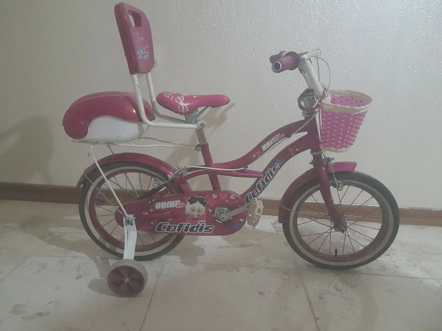 دوچرخه بچگانه در حد نو وسایل فابریک|دوچرخه، اسکیت، اسکوتر|فریدونشهر, |دیوار