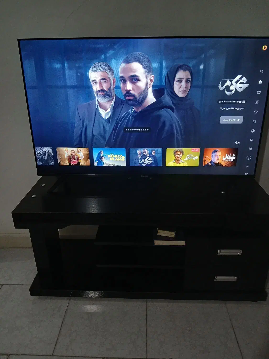 ال ای دی اسنوا|تلویزیون و پروژکتور|قدس, شهر‌قدس|دیوار