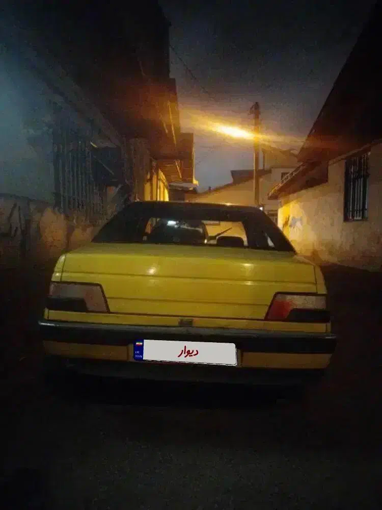 پژو تاکسی درون شهری|خودرو سواری و وانت|رشت, جانبازان|دیوار