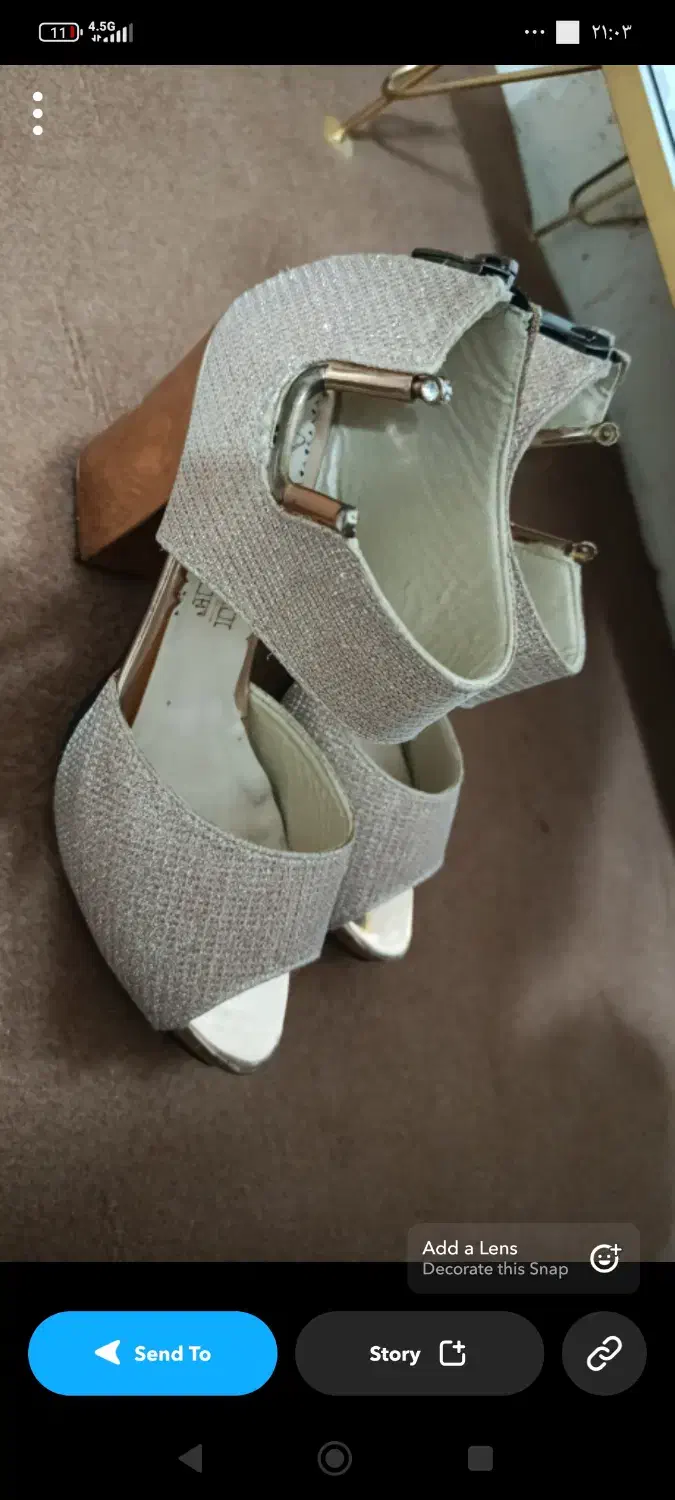 کفش مجلسی زنانه|کیف، کفش، کمربند|میانه, |دیوار