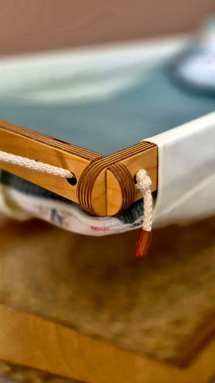 گهواره چوبی کودک (ننو)|اسباب و اثاث بچه|تهران, بهار|دیوار