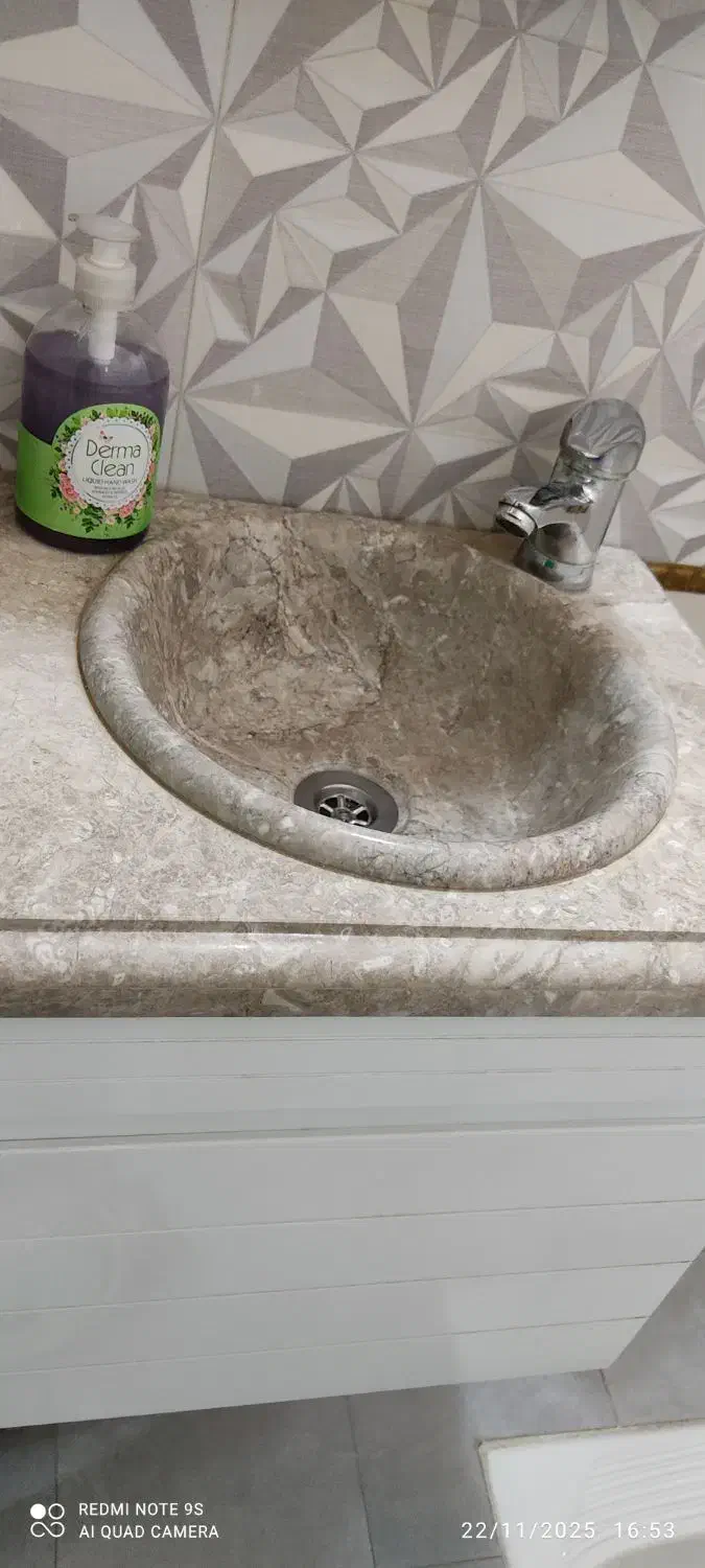 روشویی از جنس سنگ|لوازم سرویس بهداشتی|چهاردانگه (تهران), |دیوار