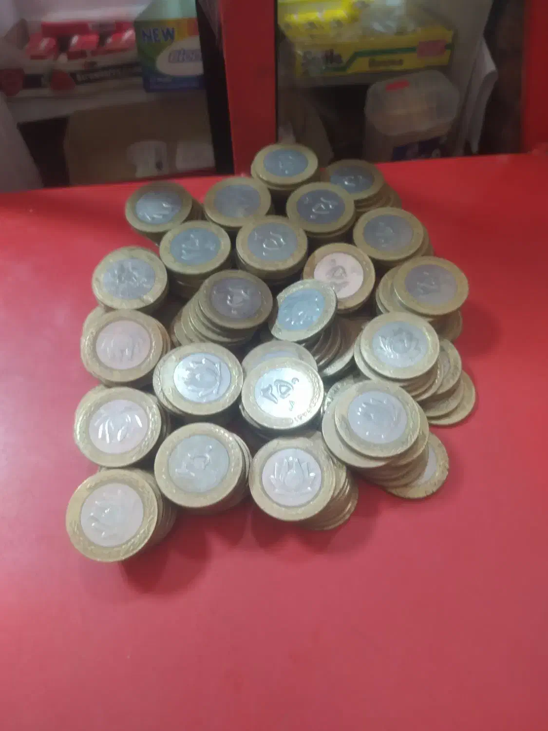 سکه های قدیمی برنجی 250رسالی همش 209عدد|کلکسیون سکه، تمبر، اسکناس|مرند, |دیوار