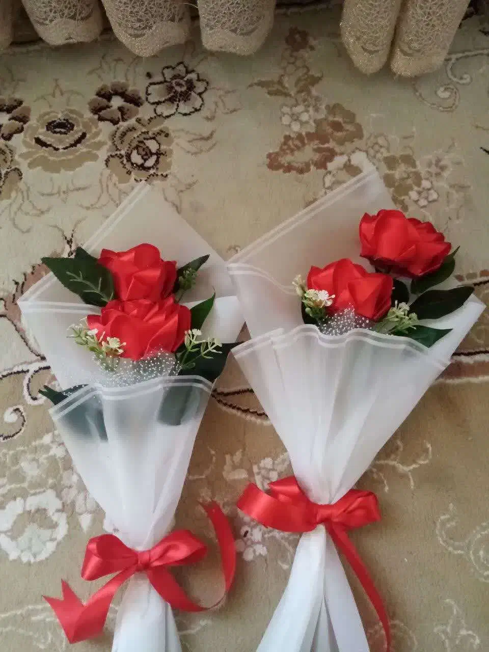 گل روبانی|گل مصنوعی|قهستان, |دیوار