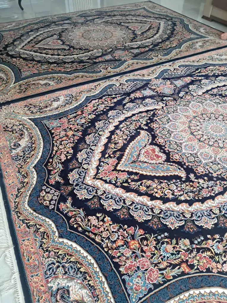 جفت 9 متری تراکم 2550 نخ اکریلیک|فرش|ورامین, خیر آباد|دیوار