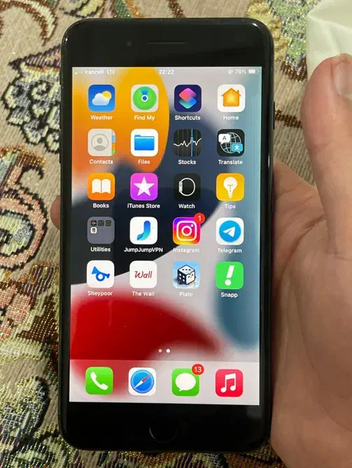 ایفون سون پلاس ۲۵۶پک اصلی|موبایل|محمودآباد, |دیوار