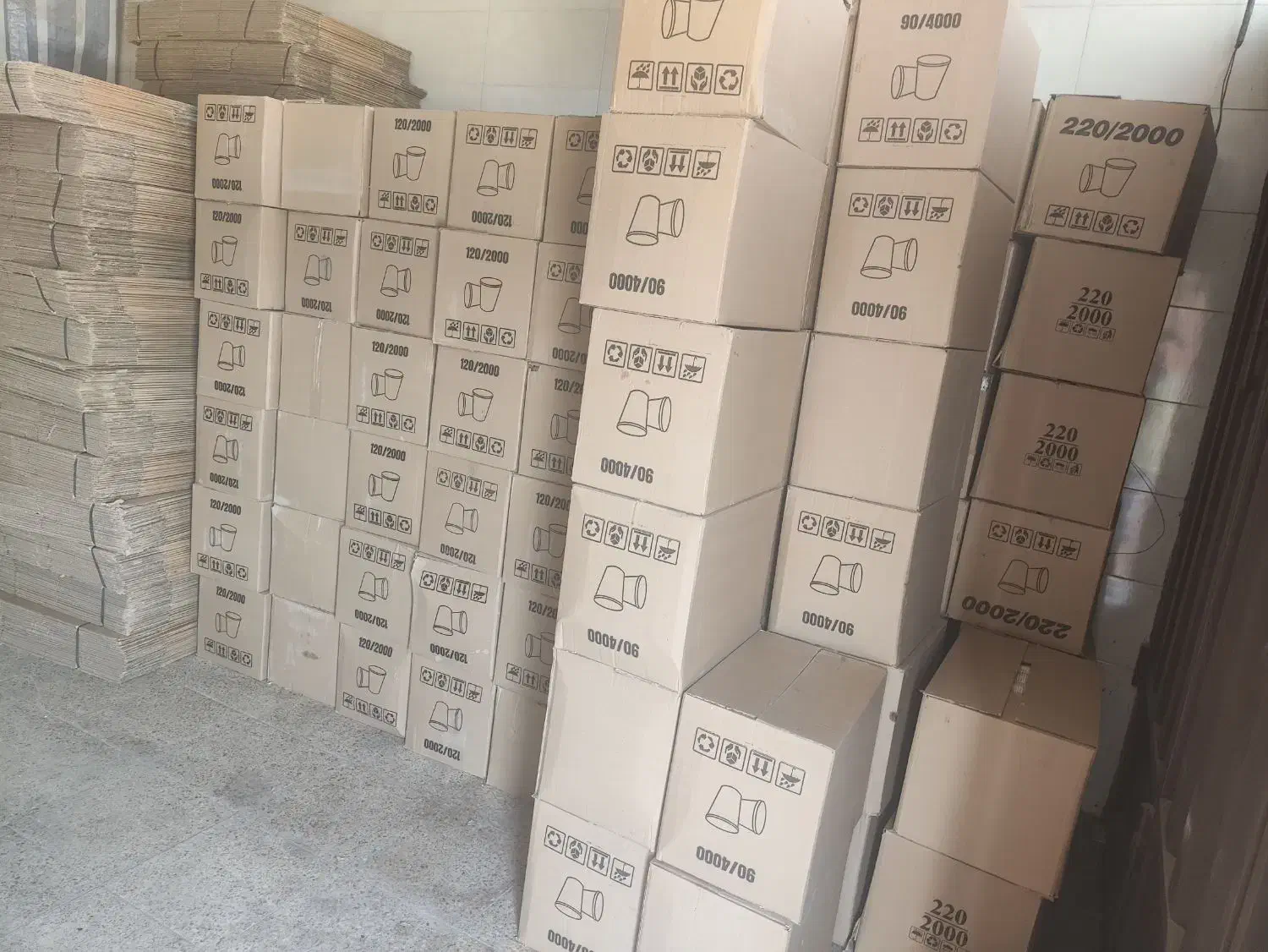 لیوان کاغذی|ظروف نگهدارنده، پلاستیکی، یکبارمصرف|مسجد سلیمان, |دیوار