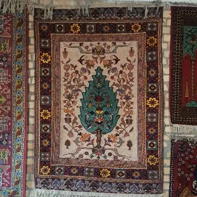 فرش دستبافت|فرش|تربت جام, ترکمن ها|دیوار