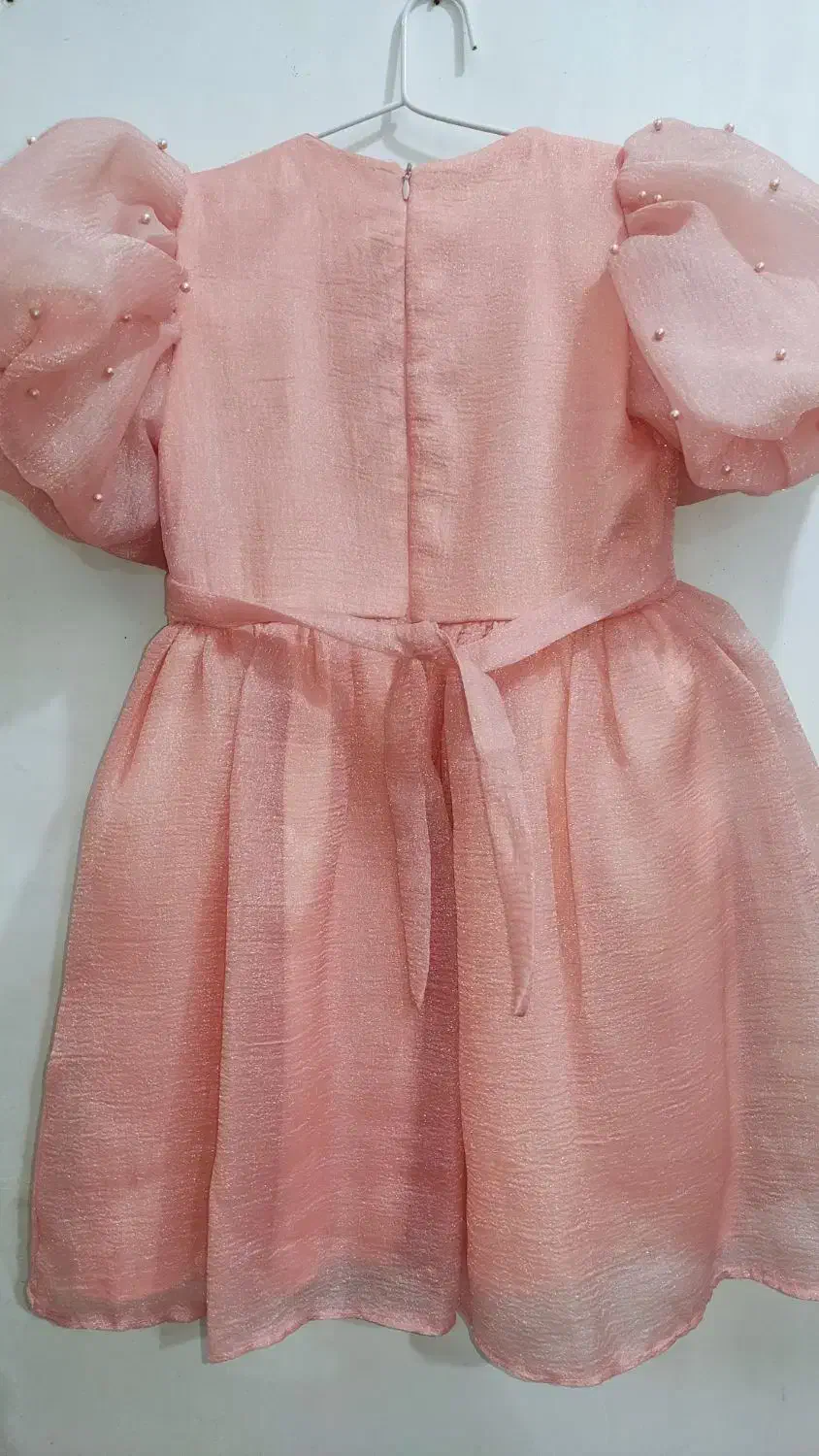 پیراهن دخترانه رنگ گل‌بهی|لباس|آستانه اشرفیه, |دیوار