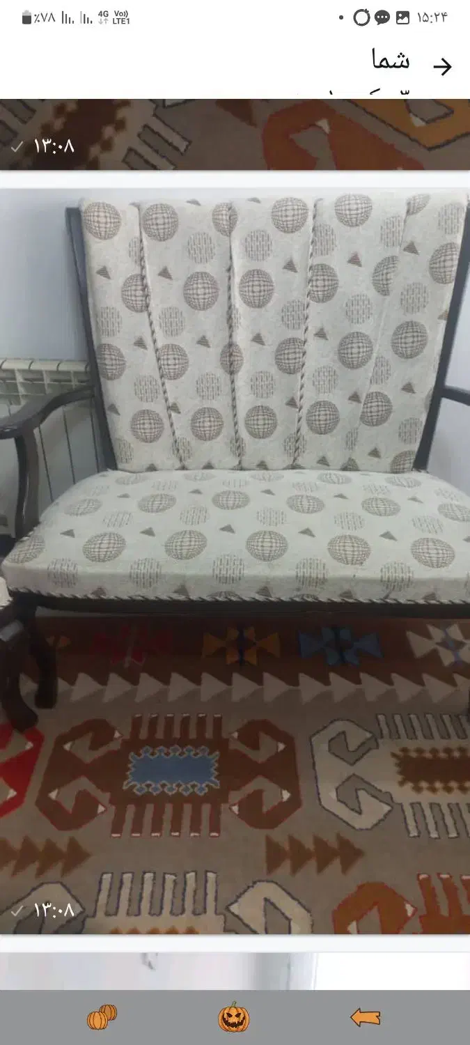 فروش مبل نیمه سطنتی|مبلمان خانگی و میز عسلی|فولادشهر, مسکن مهر فولادشهر|دیوار