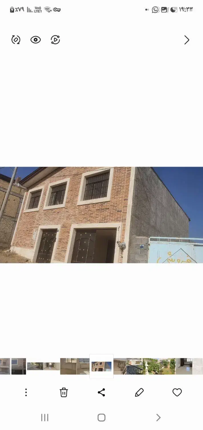 خانه ویلائی دو طبقه ۲۹۵متر در روستای کشه نطنز|فروش خانه و ویلا|نطنز, |دیوار
