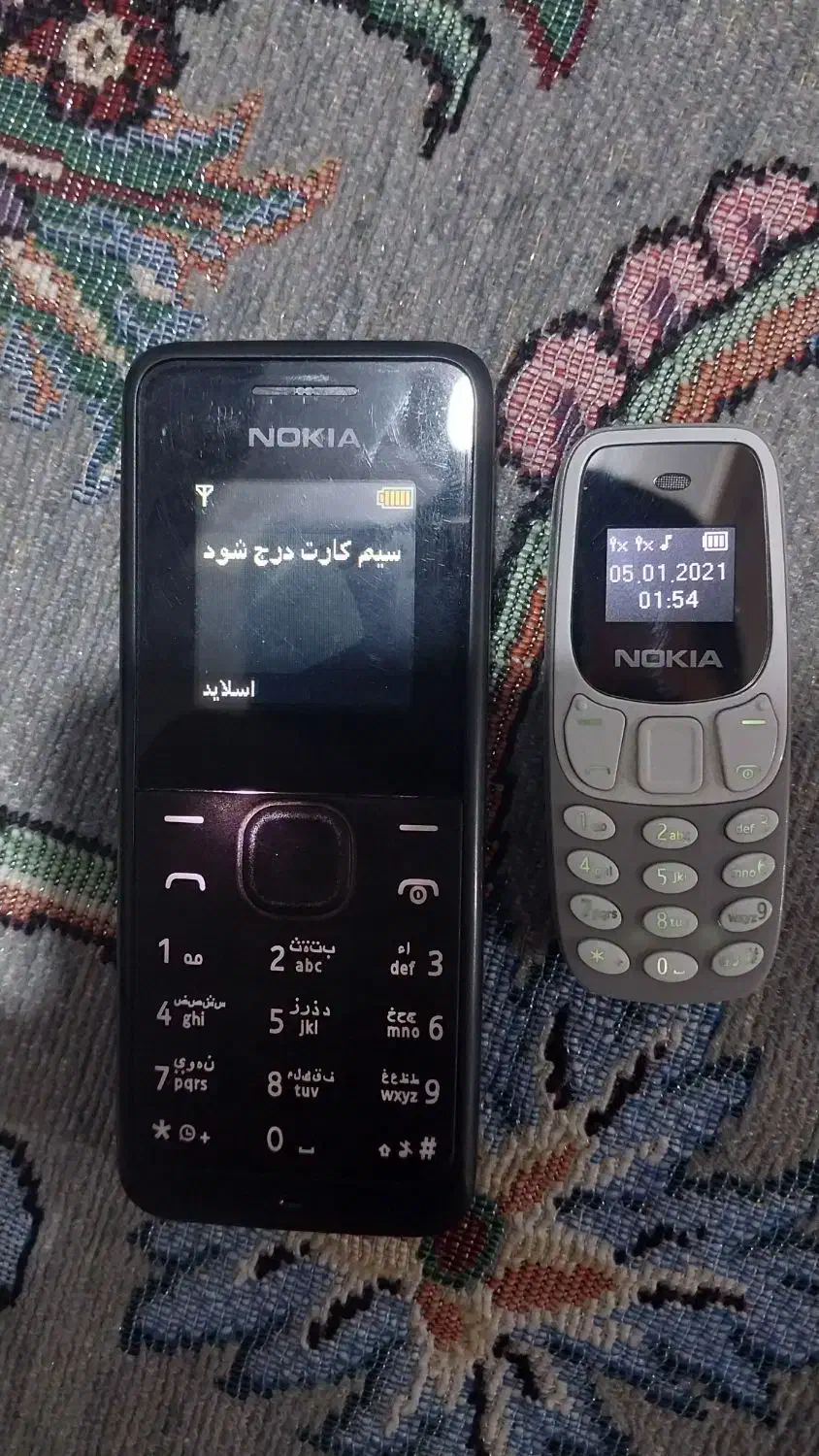 ۲ عدد گوشی نوکیا ۱۰۵ و بند انگشتی bm10|موبایل|تهران, شهرک صادقیه|دیوار