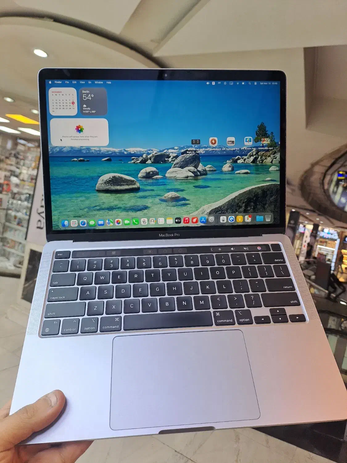 لپ تاپ استوک مکبوک پرو با چیپ M1|رایانه همراه|تهران, جردن|دیوار