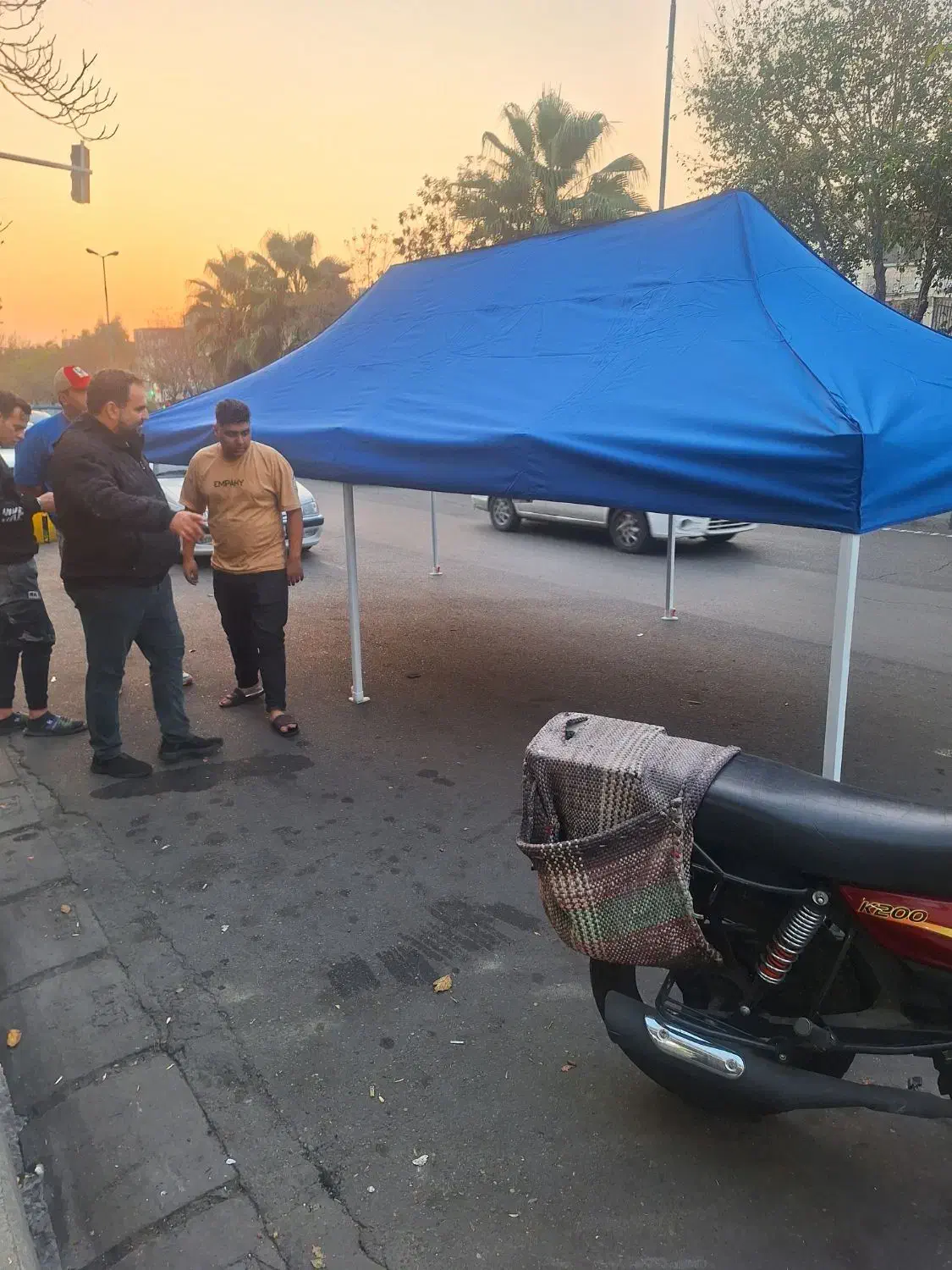 سایبان دورپوشش چتر الاچیق 4فصل سیار|کوهنوردی و کمپینگ|تهران, افسریه شمالی|دیوار