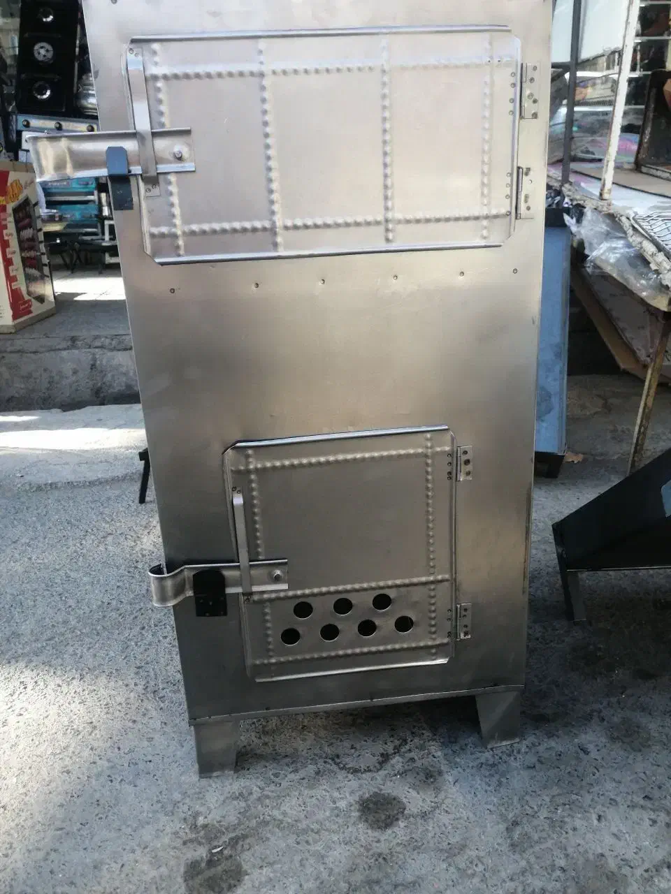 بخاری هیزمی سماور زغالی کباب پز ظروف روحی|بخاری، هیتر، شومینه|جوانرود, |دیوار