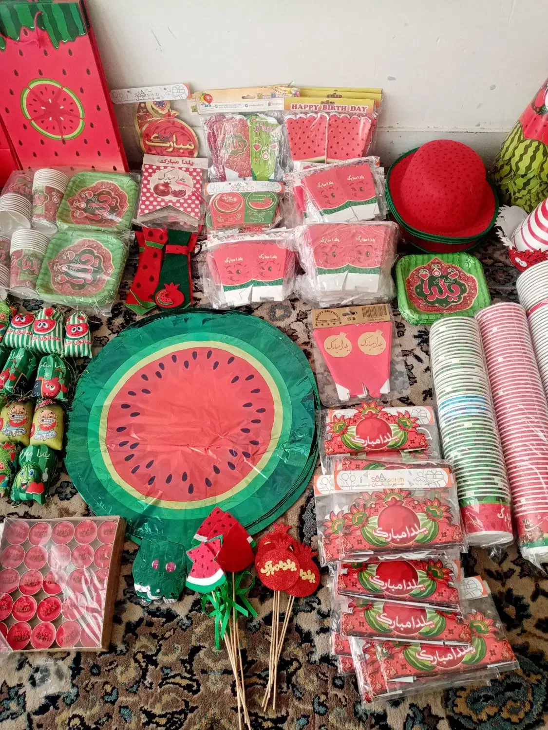 لوازم جشن یلدا|صنایع دستی و سایر لوازم تزئینی|یزد, |دیوار