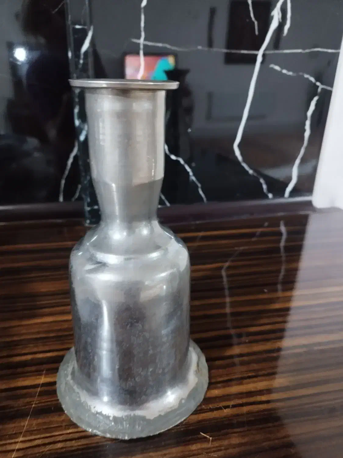 جام‌ قلیون ورشو و برنج  خوانساری|کلکسیون اشیاء عتیقه|خرم‌آباد, |دیوار