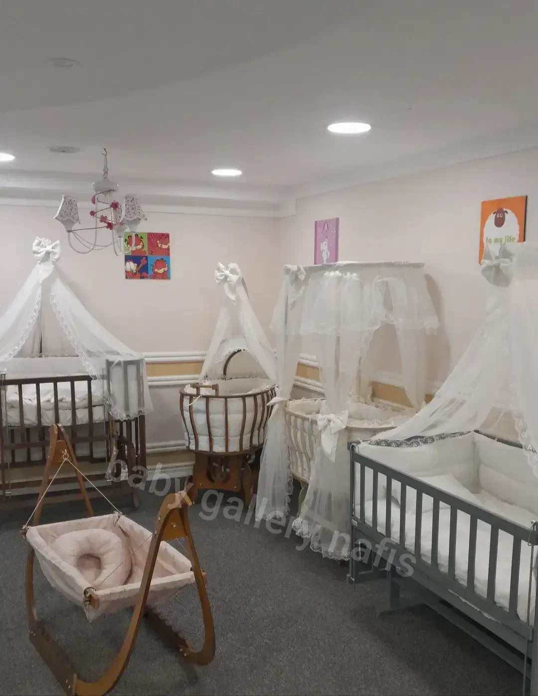 گهواره سنتی مدل pتخت کنار مادر مدل p|تخت و صندلی بچه|تبریز, |دیوار