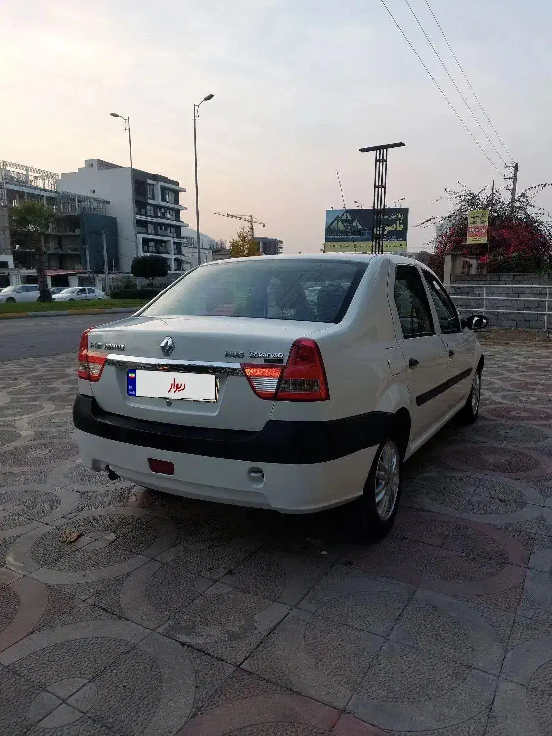 پارس تندر مدل ۹۳ بدون رنگ کارمندی|خودرو سواری و وانت|رامسر, |دیوار