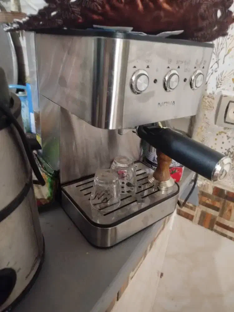 قهوه ساز نوا سالم تمیز بدنه استیل|سماور، چایساز، قهوهساز|مشهد, موعود|دیوار
